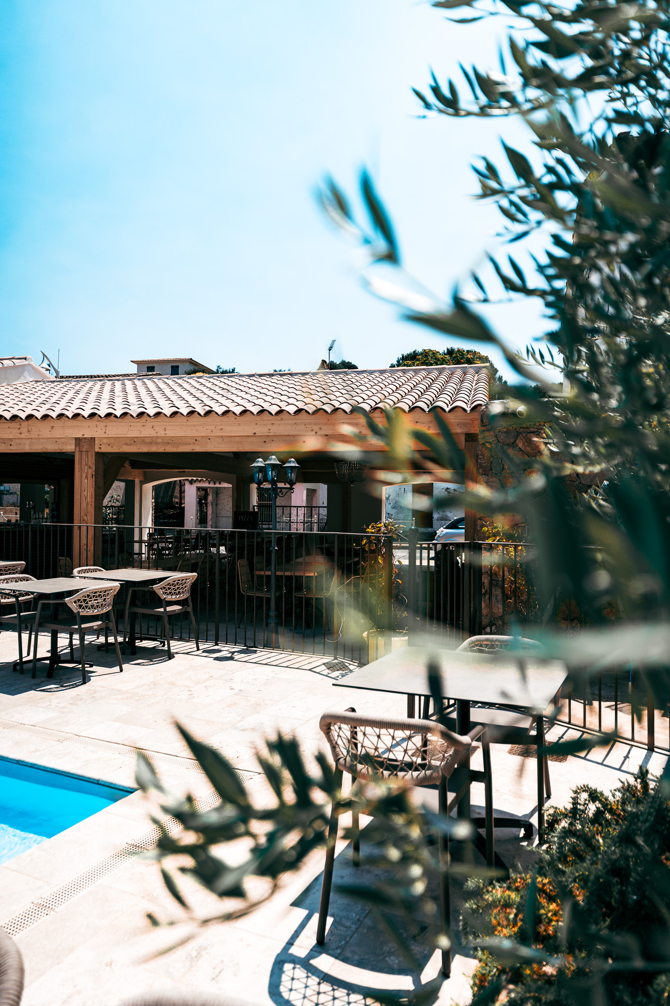Terrasse du restaurant La Caravelle