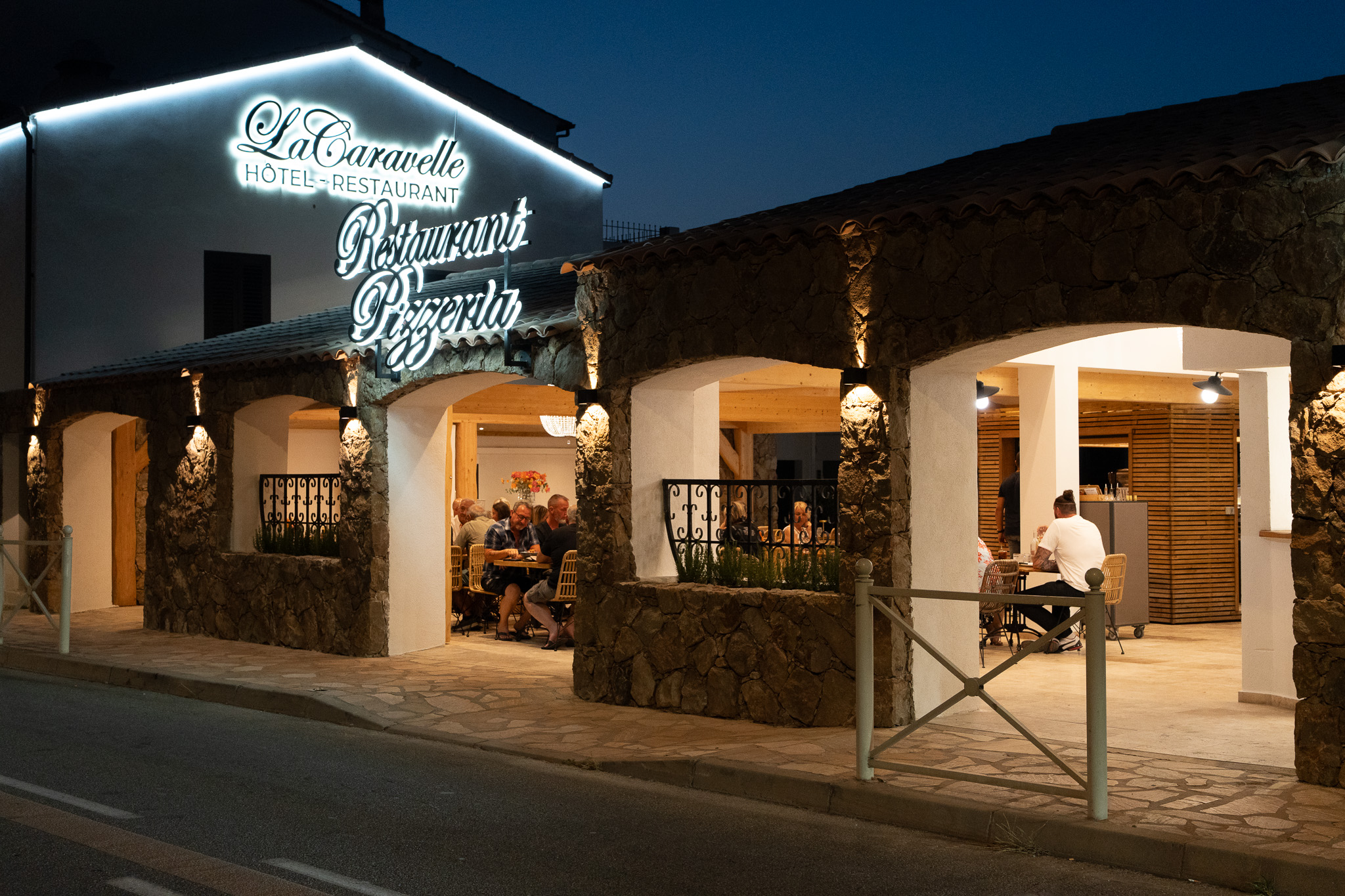 Façade du restaurant La Caravelle